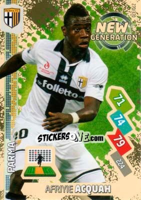 Cromo Afriyie Acquah - Calciatori 2014-2015. Adrenalyn XL n. 270 - Panini