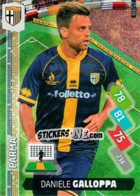 Sticker Daniele Galloppa - Calciatori 2014-2015. Adrenalyn XL n. 271 - Panini