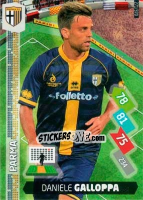 Cromo Daniele Galloppa - Calciatori 2014-2015. Adrenalyn XL - Panini