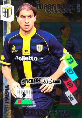 Sticker Gabriel Paletta - Calciatori 2014-2015. Adrenalyn XL n. 278 - Panini