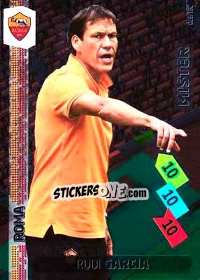 Cromo Rudi Garcia - Calciatori 2014-2015. Adrenalyn XL - Panini