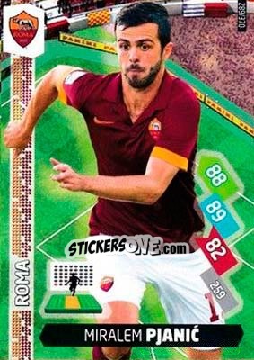 Sticker Miralem Pjanic - Calciatori 2014-2015. Adrenalyn XL n. 289 - Panini