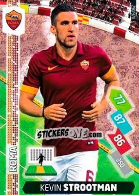 Sticker Kevin Strootman - Calciatori 2014-2015. Adrenalyn XL n. 290 - Panini