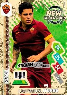 Figurina Juan Manuel Iturbe - Calciatori 2014-2015. Adrenalyn XL - Panini