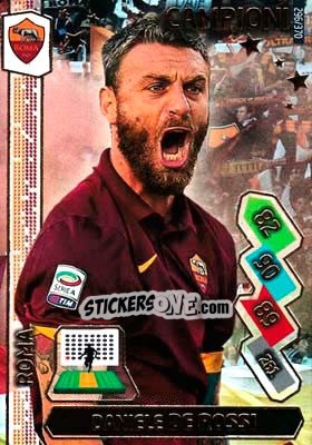 Sticker Daniele De Rossi - Calciatori 2014-2015. Adrenalyn XL n. 296 - Panini