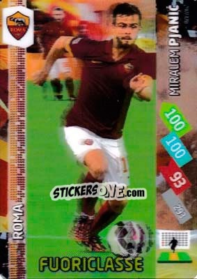 Sticker Miralem Pjanic - Calciatori 2014-2015. Adrenalyn XL n. 297 - Panini