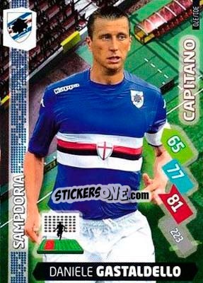 Sticker Daniele Gastaldello - Calciatori 2014-2015. Adrenalyn XL n. 301 - Panini