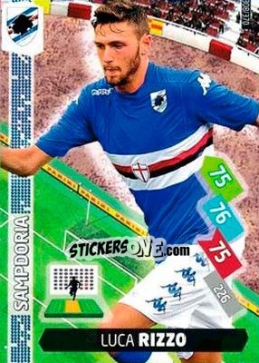 Cromo Luca Rizzo - Calciatori 2014-2015. Adrenalyn XL n. 308 - Panini
