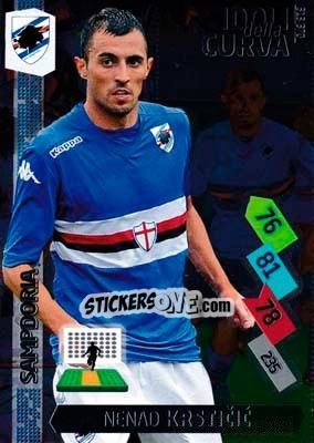 Figurina Nenad Krsticic - Calciatori 2014-2015. Adrenalyn XL - Panini