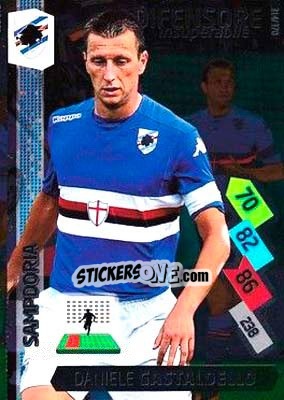 Sticker Daniele Gastaldello - Calciatori 2014-2015. Adrenalyn XL n. 314 - Panini