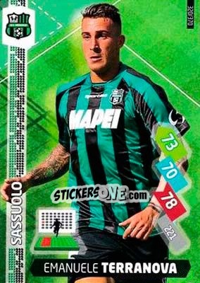 Sticker Emanuele Terranova - Calciatori 2014-2015. Adrenalyn XL n. 320 - Panini