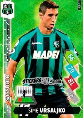 Sticker Sime Vrsaljko - Calciatori 2014-2015. Adrenalyn XL n. 321 - Panini