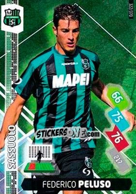 Figurina Federico Peluso - Calciatori 2014-2015. Adrenalyn XL - Panini