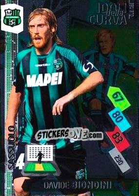 Sticker Davide Biondini - Calciatori 2014-2015. Adrenalyn XL n. 331 - Panini