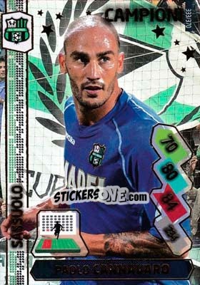 Sticker Paolo Cannavaro - Calciatori 2014-2015. Adrenalyn XL n. 333 - Panini