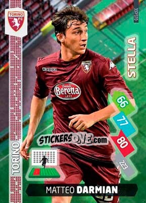 Sticker Matteo Darmian - Calciatori 2014-2015. Adrenalyn XL n. 337 - Panini