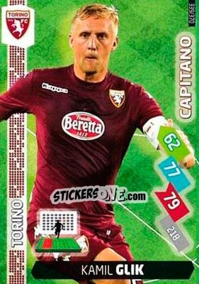 Cromo Kamil Gilk - Calciatori 2014-2015. Adrenalyn XL n. 339 - Panini