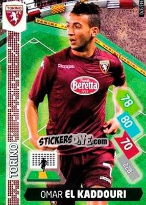 Sticker Omar El Kaddouri - Calciatori 2014-2015. Adrenalyn XL n. 343 - Panini
