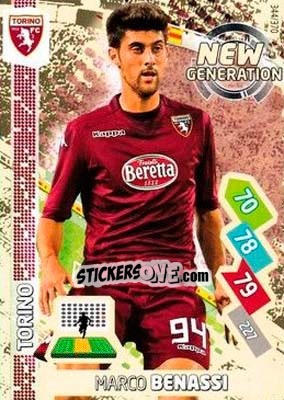 Sticker Marco Benassi - Calciatori 2014-2015. Adrenalyn XL n. 344 - Panini