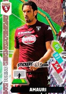 Sticker Amauri - Calciatori 2014-2015. Adrenalyn XL n. 348 - Panini