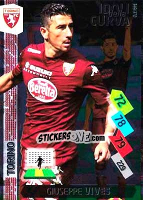 Sticker Giuseppe Vives - Calciatori 2014-2015. Adrenalyn XL - Panini