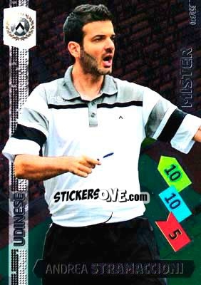 Figurina Andrea Stramaccioni - Calciatori 2014-2015. Adrenalyn XL - Panini