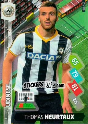 Sticker Thomas Heurtaux - Calciatori 2014-2015. Adrenalyn XL n. 355 - Panini