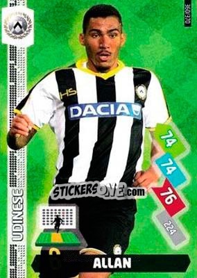 Figurina Allan - Calciatori 2014-2015. Adrenalyn XL - Panini