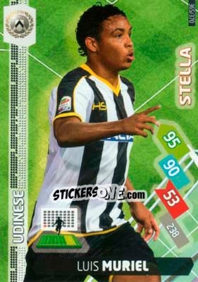 Sticker Luis Muriel - Calciatori 2014-2015. Adrenalyn XL n. 365 - Panini