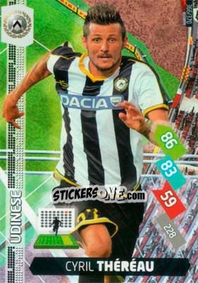 Sticker Cyril Thereau - Calciatori 2014-2015. Adrenalyn XL n. 366 - Panini