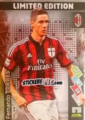 Sticker Fernando Torres - Calciatori 2014-2015. Adrenalyn XL n. LE-FT - Panini