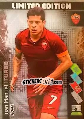 Cromo Juan Manuel Iturbe - Calciatori 2014-2015. Adrenalyn XL n. LE-JI - Panini