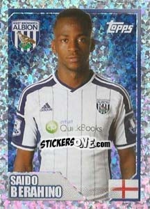 Figurina Saido Berahino - Premier League Inglese 2014-2015 n. 517 - Topps