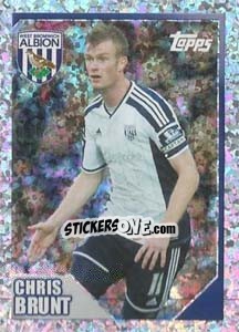 Figurina Chris Brunt (Captain) - Premier League Inglese 2014-2015 - Topps