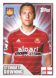 Sticker Stewart Downing - Premier League Inglese 2014-2015 n. 535 - Topps