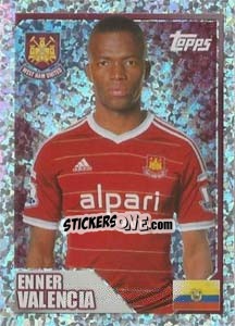 Sticker Enner Valencia - Premier League Inglese 2014-2015 n. 540 - Topps