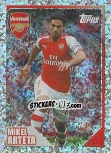 Sticker Mikel Arteta (Captain) - Premier League Inglese 2014-2015 n. 26 - Topps