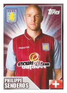 Sticker Philippe Senderos - Premier League Inglese 2014-2015 n. 34 - Topps