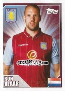 Sticker Ron Vlaar - Premier League Inglese 2014-2015 n. 35 - Topps
