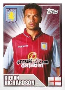 Sticker Kieran Richardson - Premier League Inglese 2014-2015 n. 39 - Topps