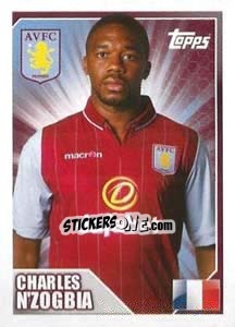 Cromo Charles N'Zogbia - Premier League Inglese 2014-2015 n. 40 - Topps