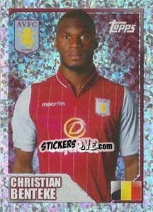 Sticker Christian Benteke - Premier League Inglese 2014-2015 n. 48 - Topps