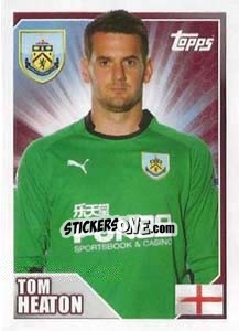 Sticker Tom Heaton - Premier League Inglese 2014-2015 n. 57 - Topps