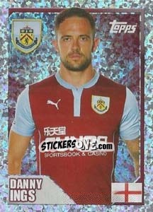 Sticker Danny Ings - Premier League Inglese 2014-2015 n. 72 - Topps