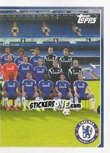 Sticker Team Photo - Premier League Inglese 2014-2015 n. 77 - Topps