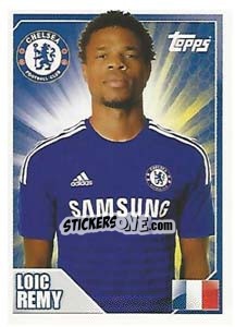 Sticker Loïc Rémy - Premier League Inglese 2014-2015 n. 95 - Topps