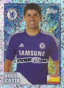 Sticker Diego Costa - Premier League Inglese 2014-2015 n. 96 - Topps