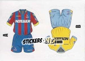 Sticker Home/Away Kit (102A, 102B) - Premier League Inglese 2014-2015 n. 102 - Topps