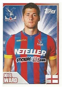 Figurina Joel Ward - Premier League Inglese 2014-2015 - Topps