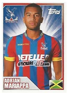 Sticker Adrian Mariappa - Premier League Inglese 2014-2015 n. 112 - Topps